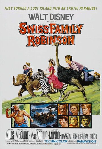 Швейцарская семья Робинзонов фильм (1960)